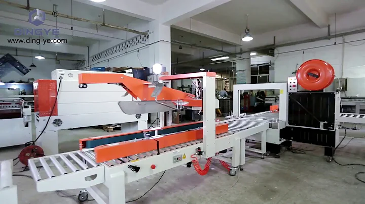 Fully automatic box packing taping and strapping machine 09833704547