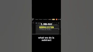 Normalize Data In 2 Lines Of Code! #coding #datascience #programming