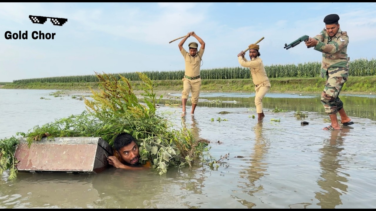 GOLD CHOR VS POLICE ll New Nonstop funny Comedy Video ll Bindass Club