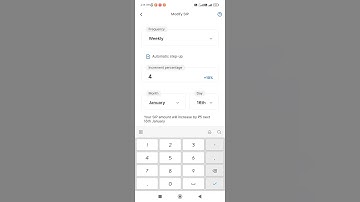 How to modified zerodha coin sip