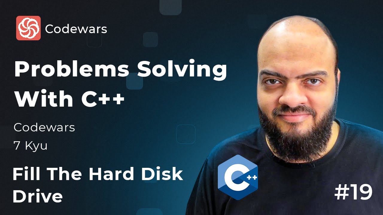 Problems Solving With C++ Level Two #19 - Fill The Hard Disk Drive ...