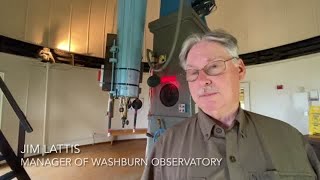 Watch now: Take a tour of the historic Washburn Observatory