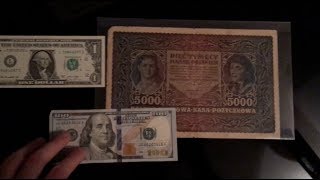 Rare Polish Banknote - Polish Banknotes from World War I and World War II