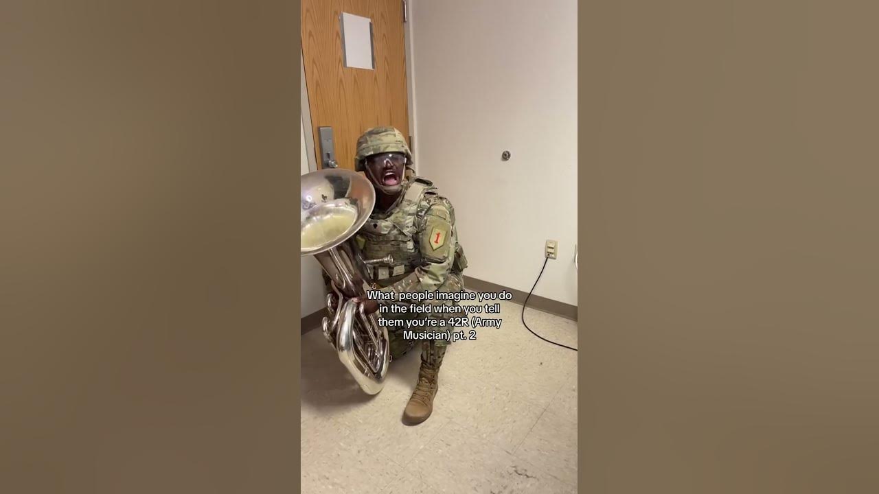 Army musicians in the field @brandon