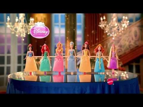 MATTEL Księżniczki Disneya jak Barbie REKLAMA TV www.bebito.pl