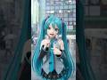 雨の秋葉原×初音ミク「休憩中です♪」
