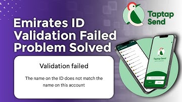 Emirates ID Validation Failed in Taptap Send | Full Solution in Hindi | Upload Problem Fixed