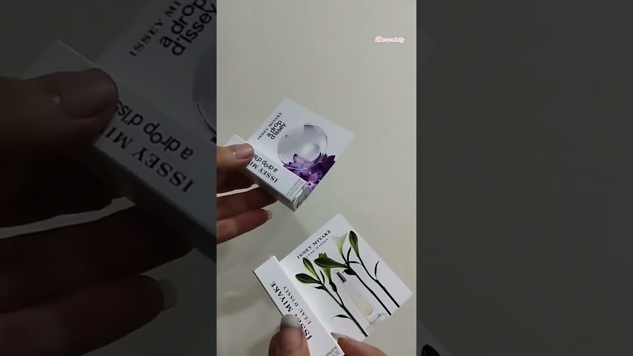 unboxing luxury perfumes from Parcos  @IsseyMiyakeParfums  