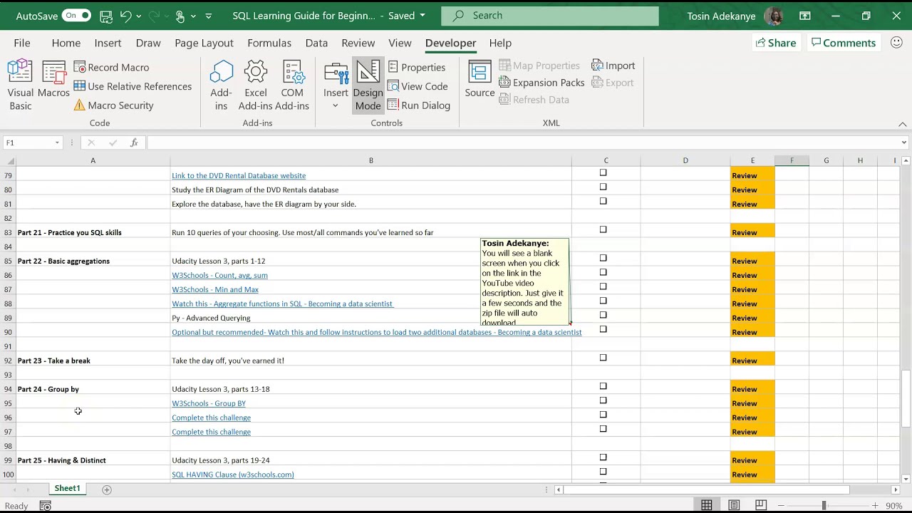SQL Beginners Learning Guide - Intro - YouTube
