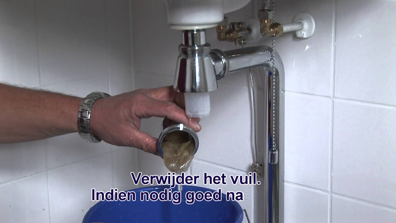 Sifon wastafel - YouTube