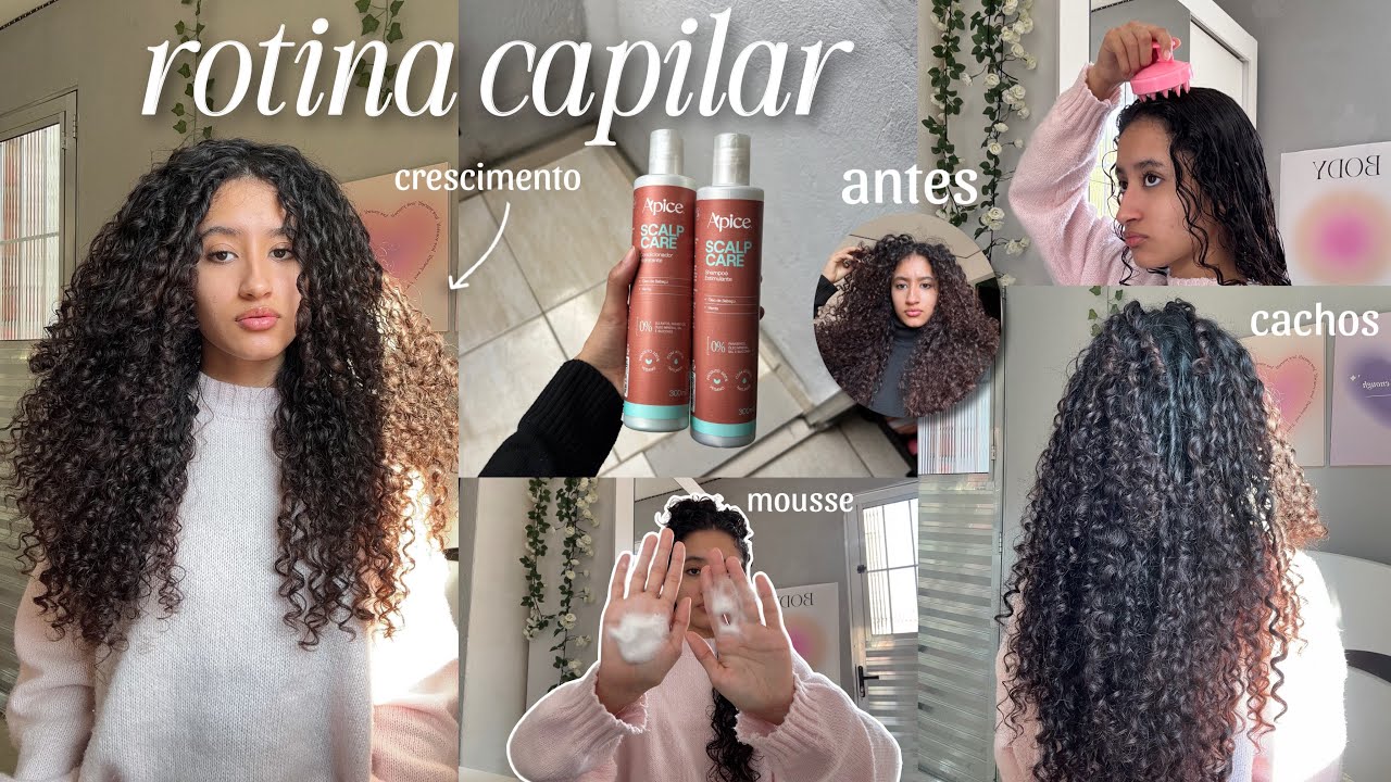 rotina capilar COMPLETA: cabelo com 5 DESCOLORAÇÕES + cuidados diarios dos cachos✨