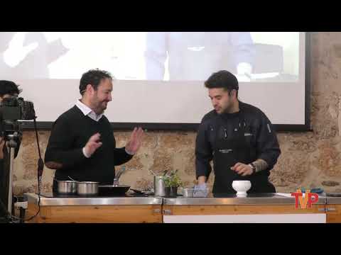 Showcooking de Ricardo Temi&ntilde;o en la XI Feria de la Trufa de Covarrubias