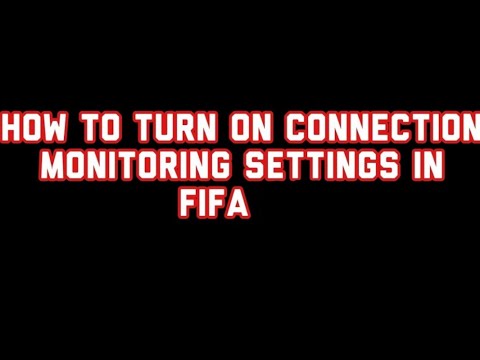 How To Turn On Ping And Connection Monitoring Settings In Fifa Ultimate Team Fut Online Matches