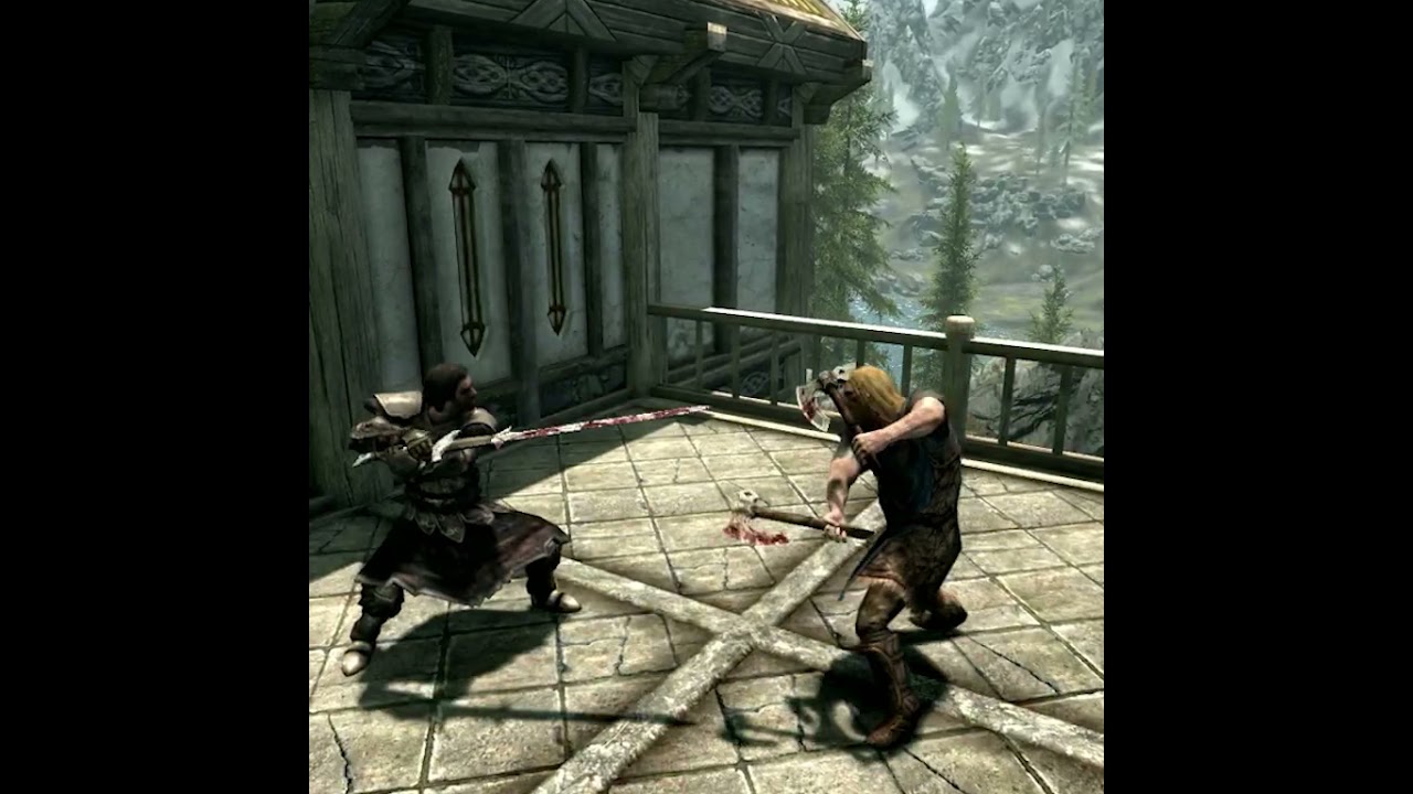 Ралоф против Вилкаса реванш Skyrim