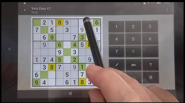 Sudoku Solver - Listen To My Logic On Very Easy Sudoku X #7