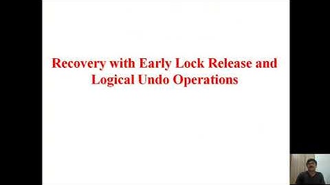 Recovery System Lec3