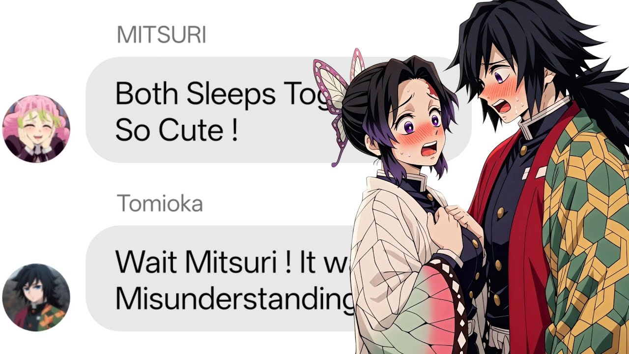 If Everyone Caught Tomioka and Shinobu Sleeping Together | Demon Slayer discord server 