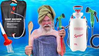 Van Life Shower Solutions: Testing 5 Portable Shower Devices for Vanlife!