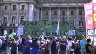 Marcha contra la reforma de las ART. 2012 (Fallas de origen)