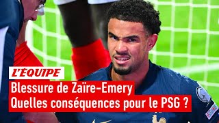 Blessure de Warren Zaïre-Emery - Est-ce une catastrophe pour le PSG ?