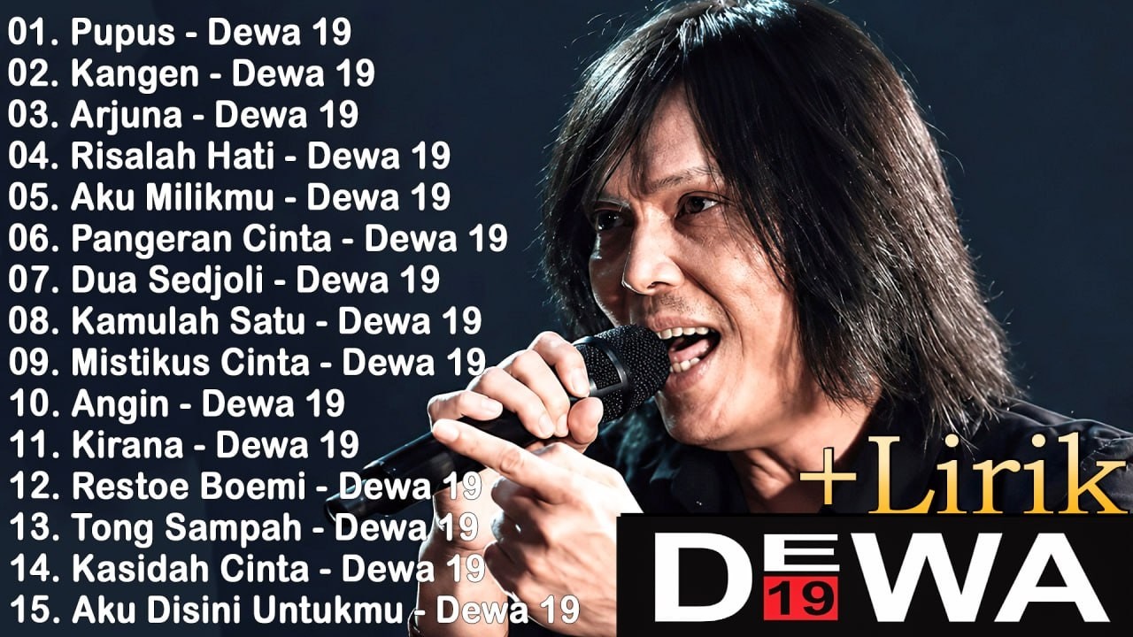 Dewa 19 (Full Album) + Lirik ~ Koleksi Lagu Terbaik Dewa 19 ~ Lagu Terpopuler Sepanjang Masa