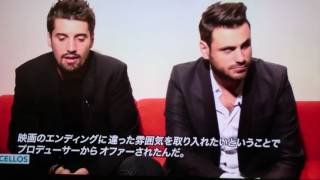 2CELLOS TV interview ①