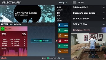 City Never Sleeps (ESP-15) ‘A-’ [DDR A20 PLUS]