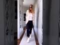 How to Elevate a Black Jogger Outfit: The Beige Shacket Trick That Changes Everything #fashiontrends