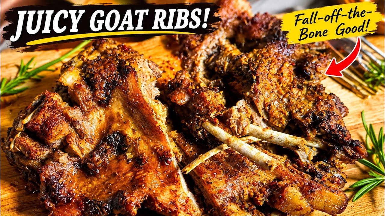 Goat Rib Bone Fall-off-the- Bone Goat Ribs | Oven baked , Juicy & Perfect Every Time ...