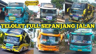 Kumpulan Telolet Basuri V3 &  Alzifa Full Sepanjang Jalan Terbaru!! bus telolet basuri GOKIL