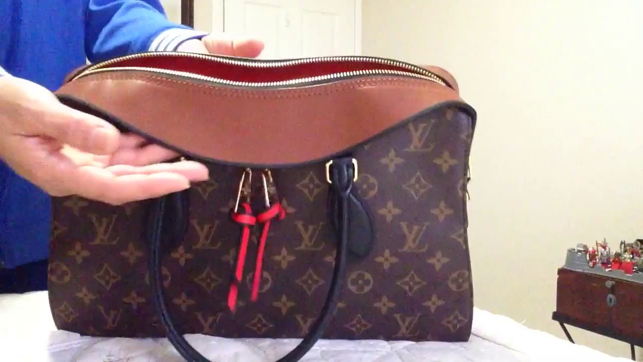 Louis Vuitton Tuileries Leather Handbag