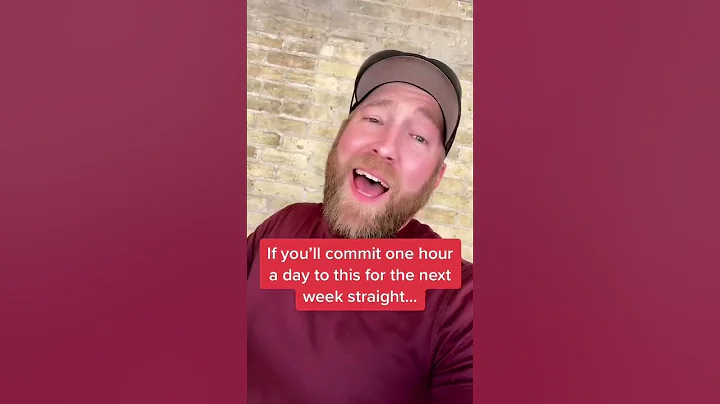 If youll commit one hour a day to this for the nex...
