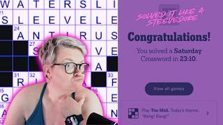 You should do the SATURDAY NYT Crossword With Me! | August 8, 2026 |