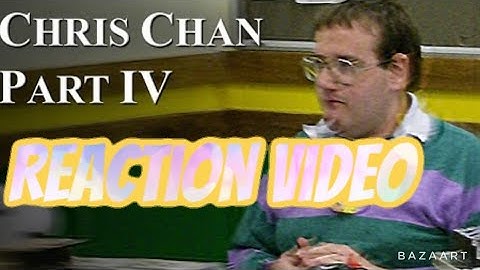 Chris Chan A Comprehensive History Part 4 Reaction Video