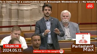 BOTRÁNYOS VITA: 🔴 Azonnali Kérdések Órája (ÉLŐ) 2024.05.13. | ParlamentMax támogatja Hangosjog.hu.