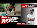 Clap Pushups se Flying tak! Dekho Ye Extreme Workout Challenge🔥