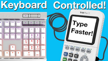 Type Notes with a REAL Keyboard on the TI-84 Plus CE!