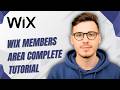 Wix Members Area Complete Tutorial [2026 Guide]