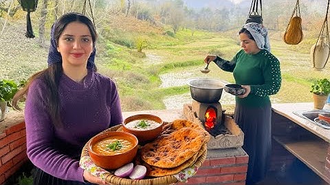 Baking bread with lamb