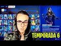 VISITO LOS 46 PERSONAJES TEMPORADA 6 FORTNITE!!