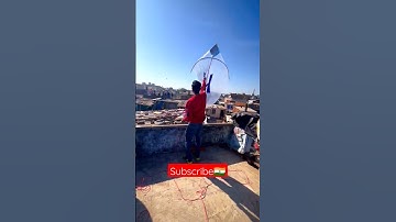 Thumbnail of Big Kite Kite Flying Kite Trick #kite #kites #kiteflying #patang #subscribe #ytshorts #shorts #viral