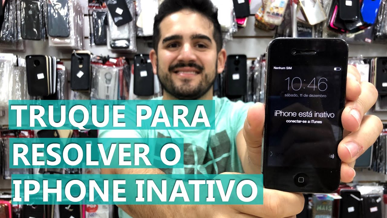 Como Remover Iphone 4 4s 5 5s Inativo YouTube
