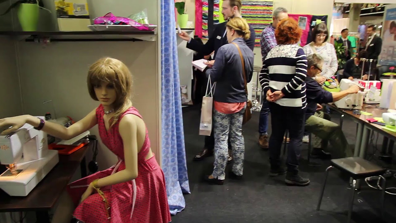 mit baby lock auf der h+h cologne - der Fachmesse für Handarbeit und Hobby