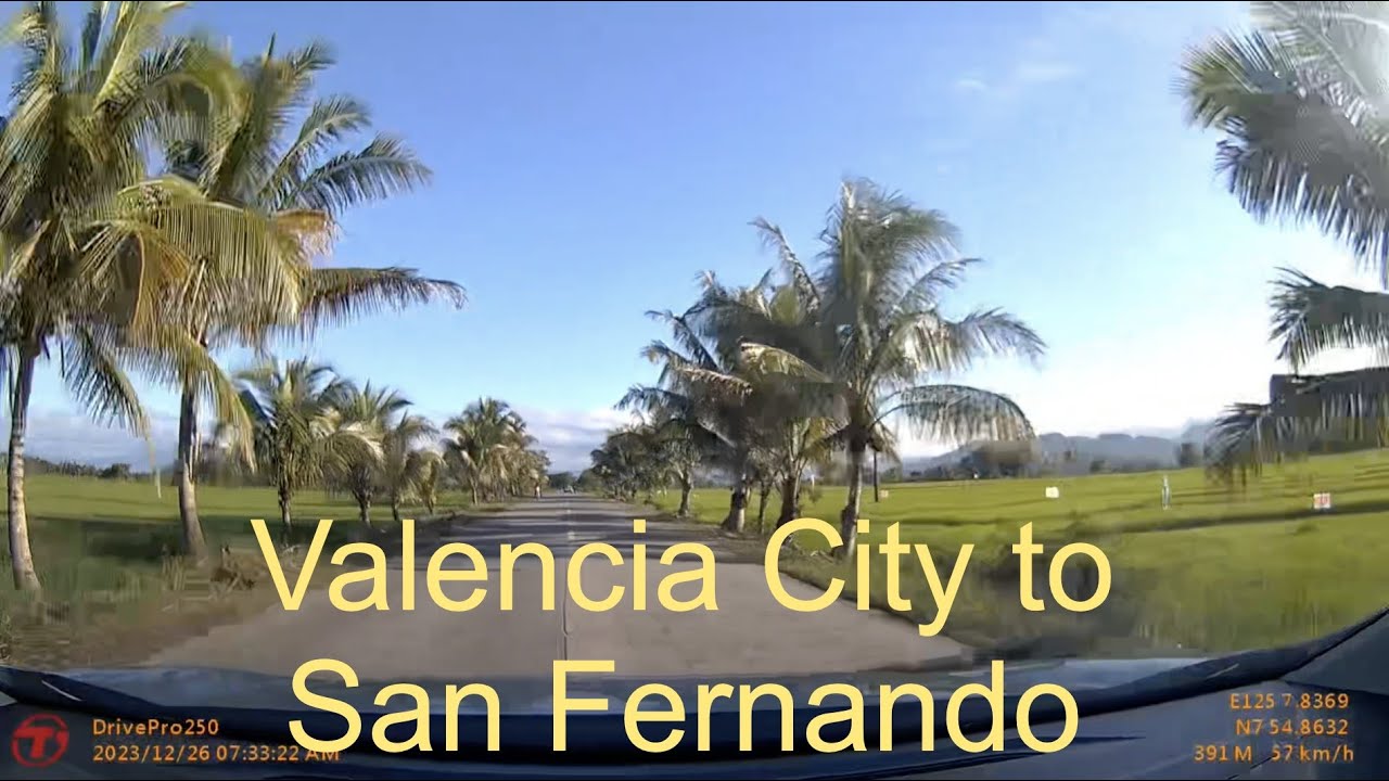 Route 912 Valencia City to San Fernando, Bukidnon, Mindanao