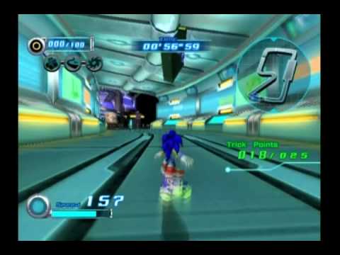 Sonic Riders Zero Gravity - Meteor Tech Premises - Mission 3 - YouTube