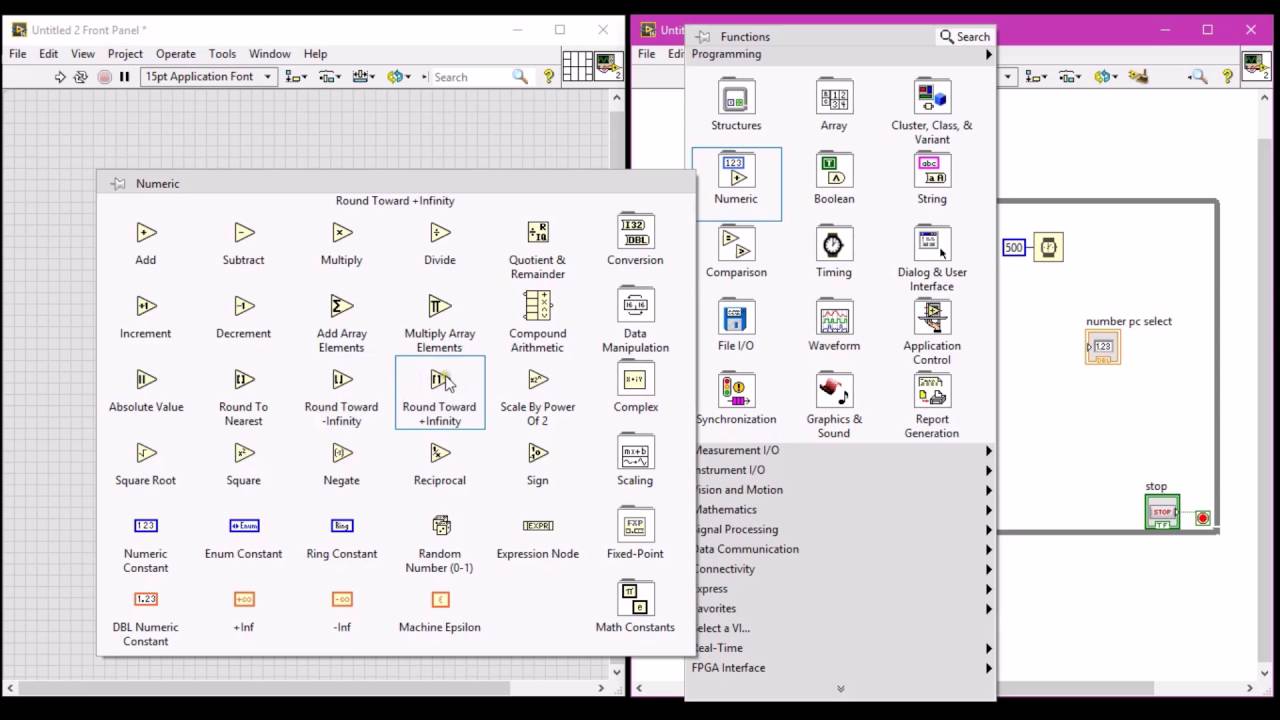 LabVIEW Örnekleri: Tahmin Oyunu / LabVIEW Exercises: Random (Dice ...