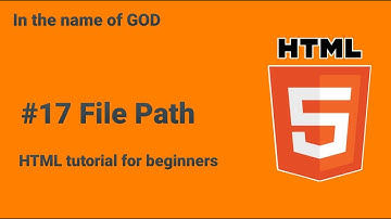 🚀 HTML tutorial for beginners - File Path