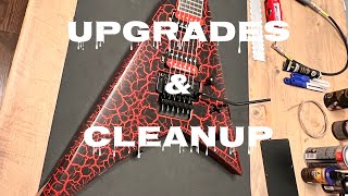 Jackson Rhoads RR24 Maul Crackle - Cleanup & Upgrades