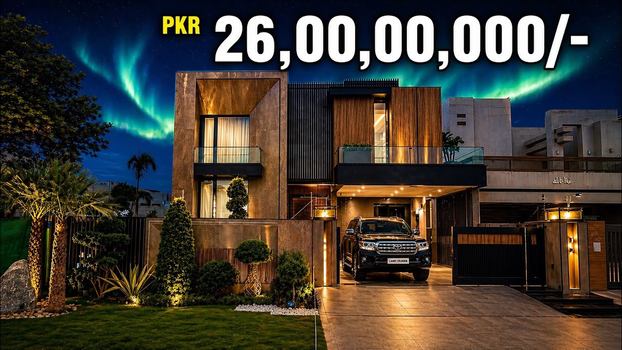 Inside Dream PKR 26,00,00,000 Modern House 😱| Dha Phase 6 - YouTube