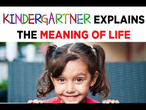 Video: How To Explain To A Child What Life Is